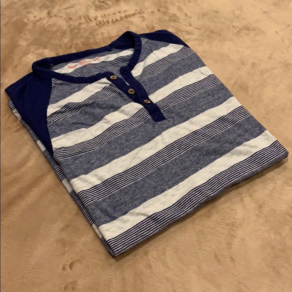 Sunday Work Clothes 1/4 Button Short Sleeve
